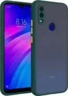 Back Cover for Mi Redmi Note 7 Pro, Green, Shock Proof, Silicon