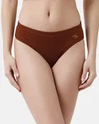 Cotton Solid Briefs for Women, Pack of 1 