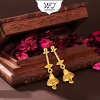 Brass Pearl Ear Cuffs for Women 