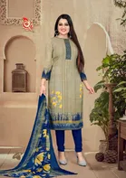 वीमेन अन्स्टिचड ड्रेस मटेरियल सूट 