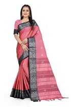 Cotton Embellished Saree for Women 