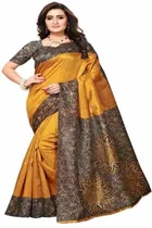 Mysore Silk Printed Saree for Women 