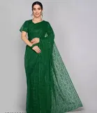 Net Floral Saree for Women 