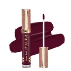 Seven Seas Liquid Lipstick for Women, Maroon Shade 
