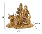 Shiva Parvati Idol with Nandi Statue 