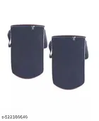 Pvc Laundry Basket, Beige ,  