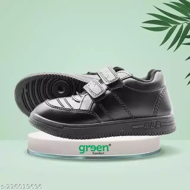 School Shoes for Kids (Black, 5-6 Years)