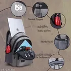 Polyester Backpack for Men & Women, Grey