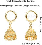 Gold Plated Jhumkas for Women 