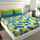 Cotton Double Bedsheet with 2 Pillow Cover 