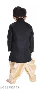 Cotton Blend Sherwani for Boys 