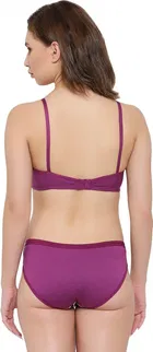 Cotton Blend Lingerie Set for Women 