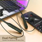 Aroma NB124 Avenger Upto 100 Hours Playtime*,ENC, Voice Changer Fast Charging Neckband Bluetooth 