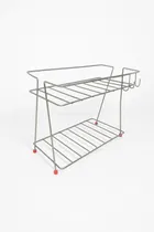 Stainless Steel Spice Rack (Silver)