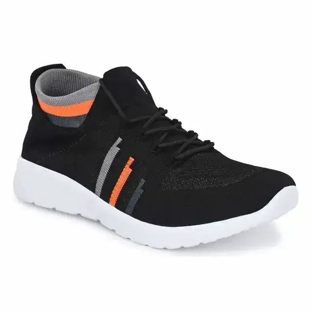 Birde Running Shoes For Mens (Black, 9) (B-644)