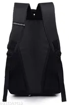 Rubber Backpack for Men & Women, Black