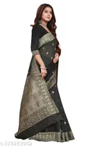 Cotton Zari Woven Saree for Women 