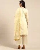 Chanderi Silk Unstitched Salwar Suit Fabric for Women 