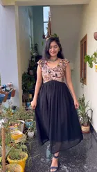 Georgette Printed Kurti for Women 
