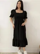 Solid Gown for Women 