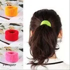 Polyester Hair Ties for Women, Pack of 12 