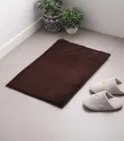 EW Soft Fur Bathroom Mat [38X58 cm] Brown