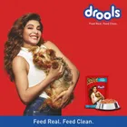 Drools Puppy Wet Dog Food, Real Chicken and Chicken Liver Chunks in Gravy, 15 Pouches 