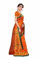 SVB आर्ट सिल्क साड़ी फॉर विमेंस 