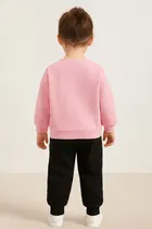 Cotton Blend Printed Clothings Set for Girls,  