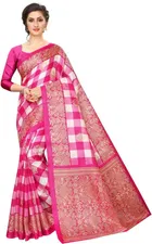 Mysore Silk Printed Saree for Women 