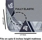 Polycotton Fitted Elastic Double Bedsheet 