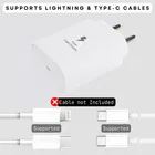 25W Quick Charge 3.1A Wall Charger and 4-in-1 Multi Charging Cable 