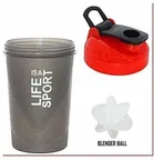 PU Leather Gym Bag with Gloves, Wristband & Shaker Bottle 