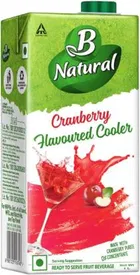 B Natural Cranberry Flavoured Cooler, 1 L
