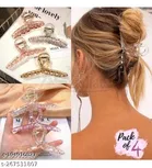 ABS Plastic Hair Clutcher for Women & Girls 