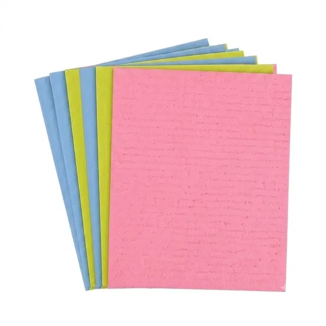 Captain Shine Sponge Wipes, 18 x 20 cm [2x3 Piece]-Big (Pack of 2)
