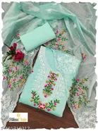 Embroidered Unstitched Suit for Women 