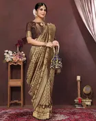 Banarasi Silk Zari Woven Saree for Women 