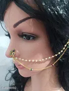 Alloy Gold Plated Nosepins for Women 