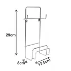 Oc9 स्टेनलेस स्टील चकला बेलन स्टैंड & कप स्टैंड फॉर किचन 