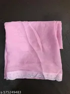 Chinnon Embellished Saree For Women, Pink