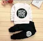 Hosiery Printed Clothing Set for Kids 