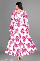 Georgette Printed Gown for Women 