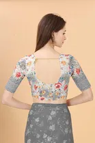 Trendy Zoya Silk Saree with Blouse Piece For Women 