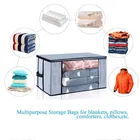 Non-Woven Blanlet Cover, Grey, Pack Of 2