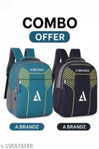 Polyester Backpack for Men & Women, Multicolor