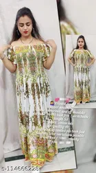 Printed Dress for Women 