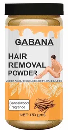 Gabana Sandalwood Fragrance Painless Hair Removal Powder (150 g)