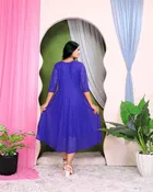 Net Gowns for Women,  Blue  