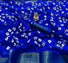 New Fancy Linen Festive Sarees 